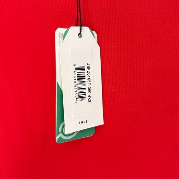 Universal Standard Foundation Rib Dress 4XS 00 0 2XS NWT Red Capsule Minimalist - Picture 5 of 6